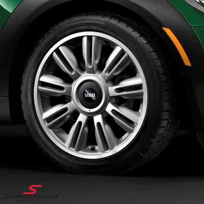17″ Twin Blade Spoke 130 silver, rim 7,5X17 (original MINI) 36116799229 36 11 6 799 229 6799229