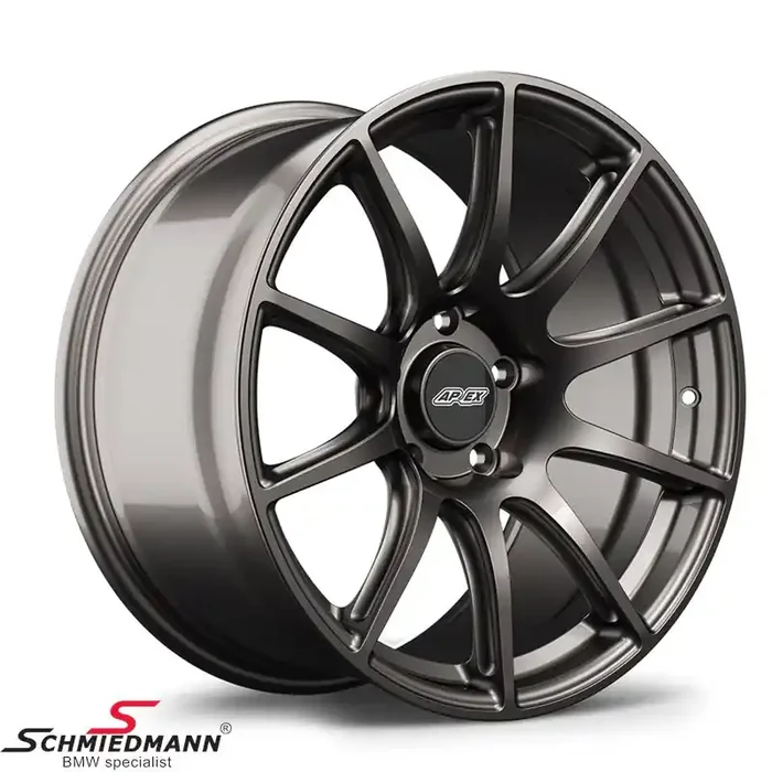 18″ APEX SM-10 wheel 9,5×18 ET35 medium concavity, Anthracite (Fits only rear)