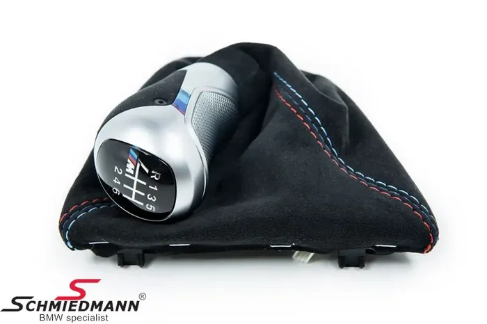Gear handle M-Technik illuminated with alcantara boot -RHD- 25112413886 25 11 2 413 886 2413886