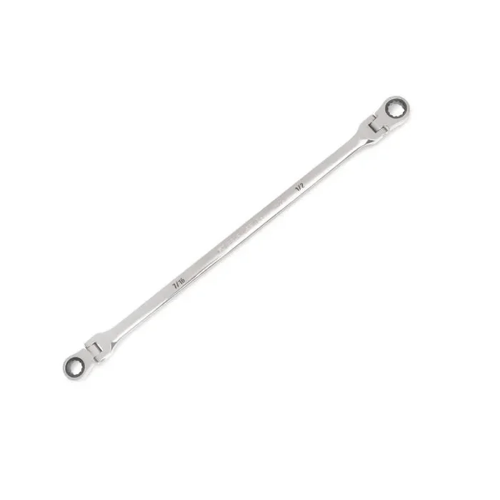 GEARWRENCH 90-Tooth 12-Point GearBox Double Flex Ratcheting Wrench, 7/16 x 1/2 in – GW 86827 Ratcheting Wrench