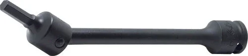 Ko-ken Tools 3/8 Sq. Dr. Extension Universal Bit Socket 10mm Hex Length 150mm