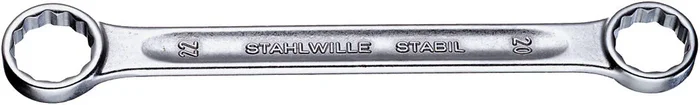 Stahlwille Double Ended Ring Wrench, 210mm, 19 x 22mm – ST 41051922