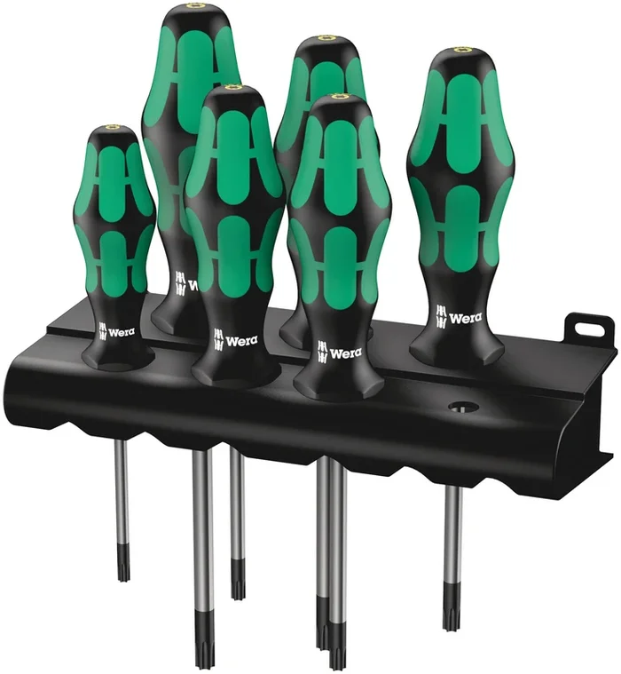 Wera 367/6 BO TORX DRIVER SET S/DRIVERS FOR RESIS-TORX-SCREWS 05138250001