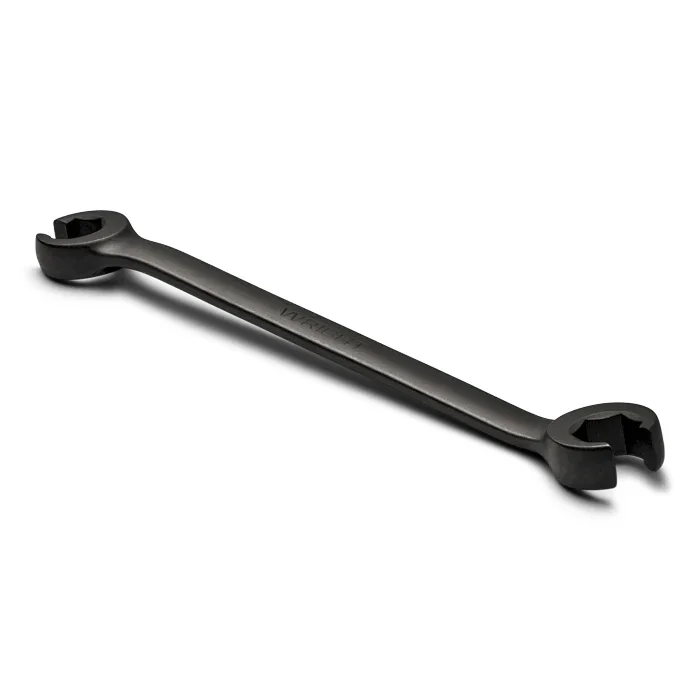 Wright Tool 6-Point SAE Black Industrial Flare Nut Wrench, 1/2 in x 9/16 in – WT 31618 Flare Nut Wrench